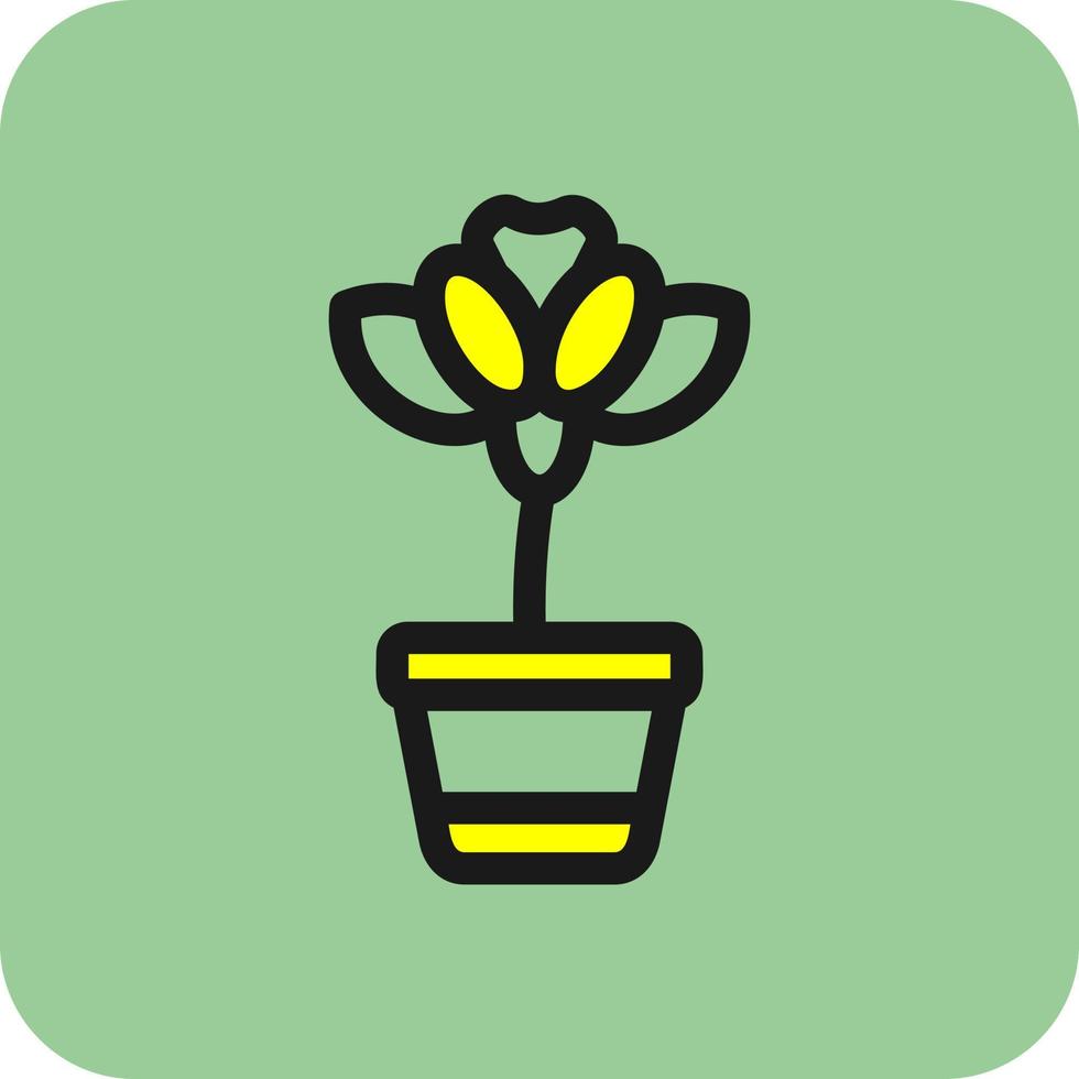 bloem vector pictogram ontwerp