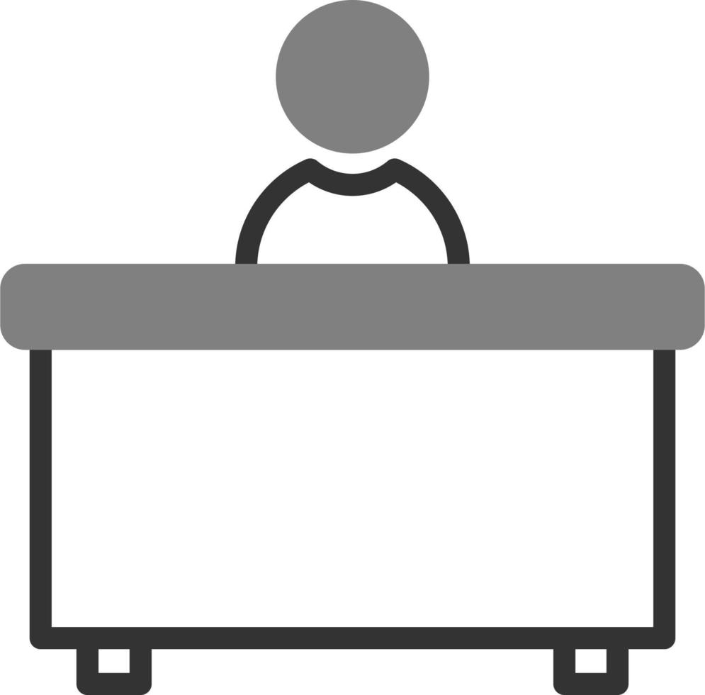 bureau vector pictogram