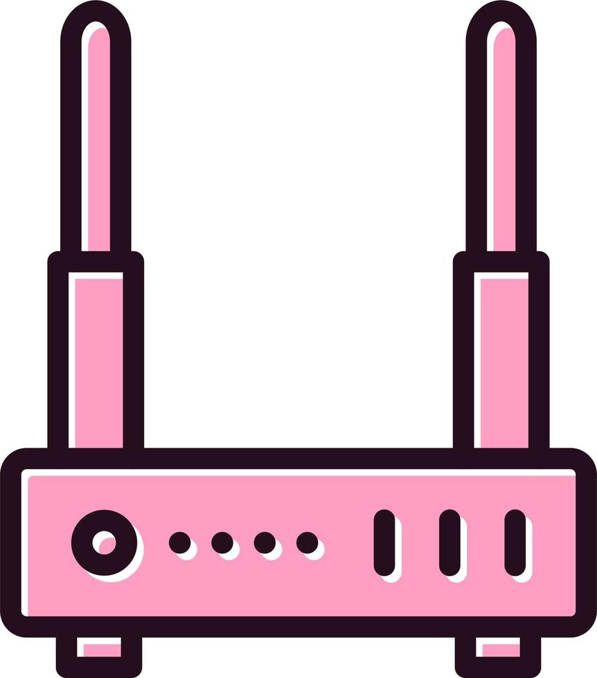 router vector pictogram