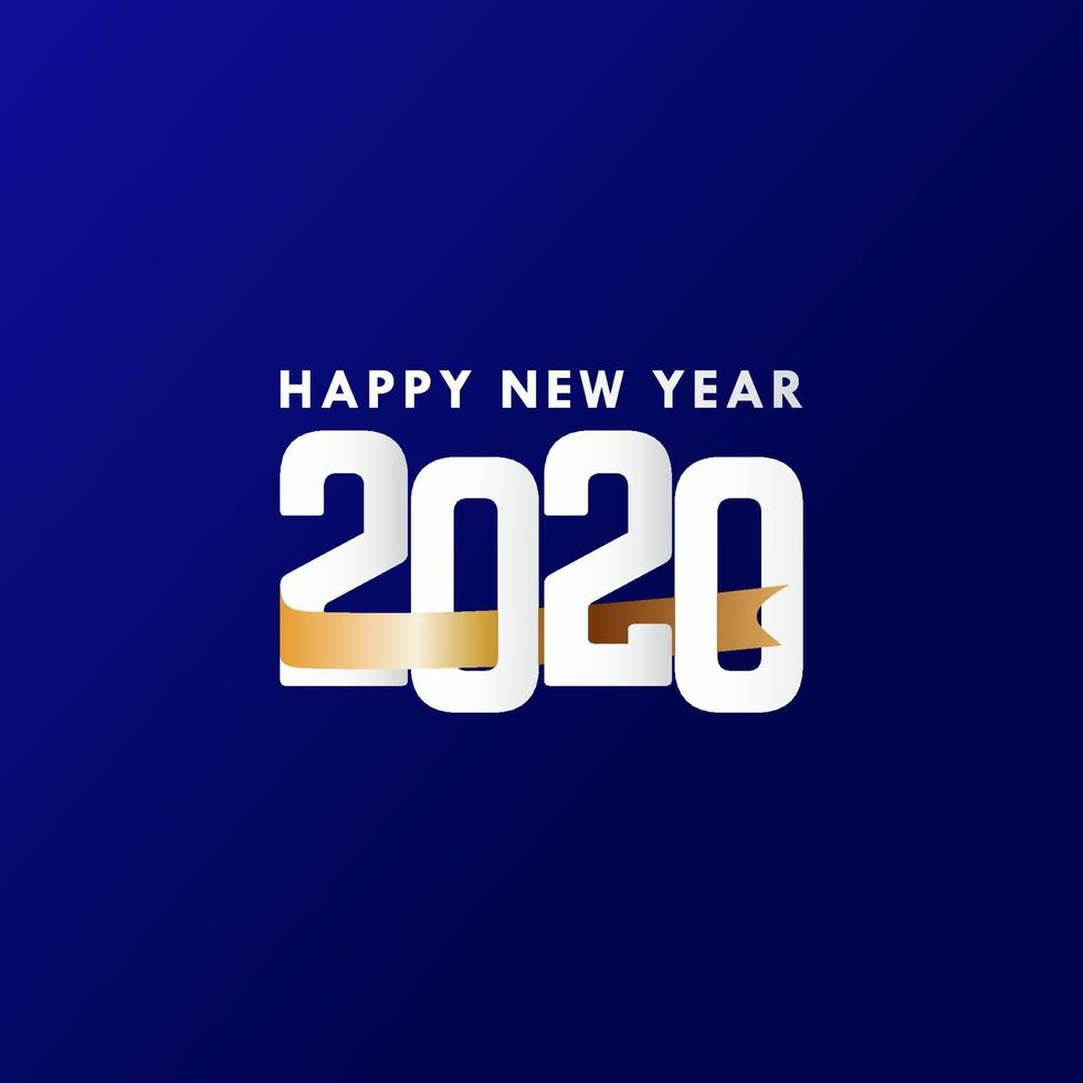 gelukkig nieuwjaar 2021 viering vector sjabloonontwerp illustratie
