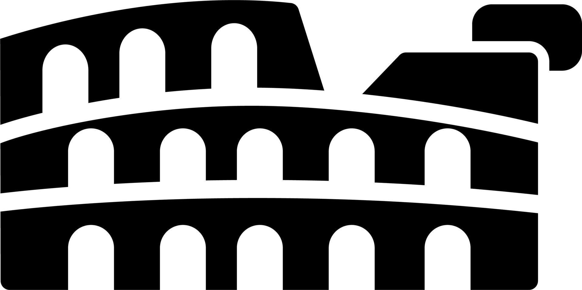 colosseum vector icoon