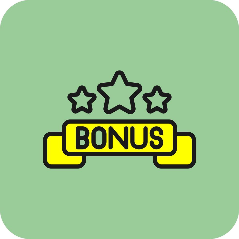 bonus vector icoon ontwerp