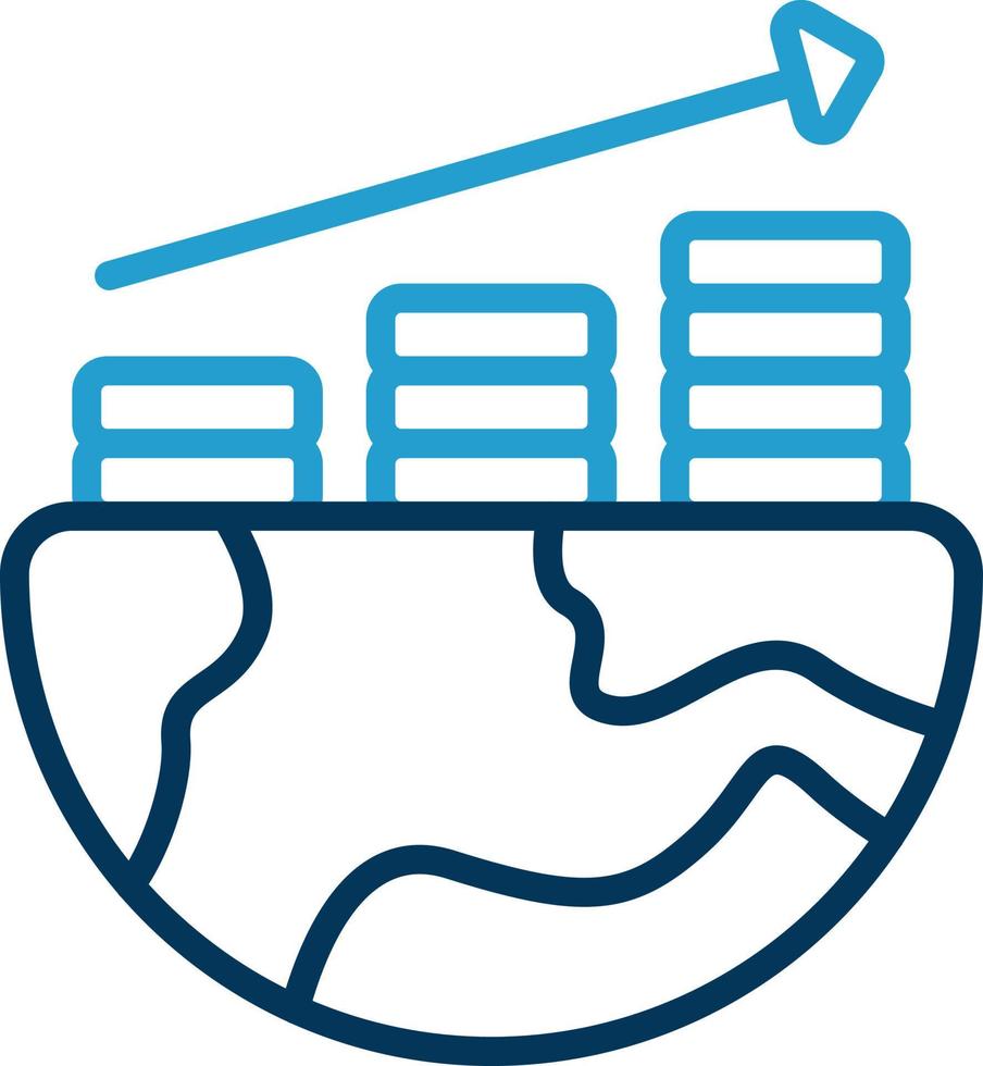 economie vector icoon ontwerp