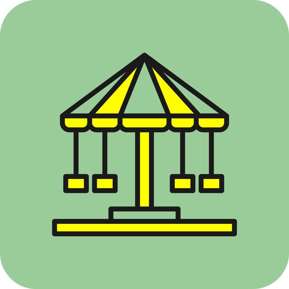 carrousel vector icoon ontwerp