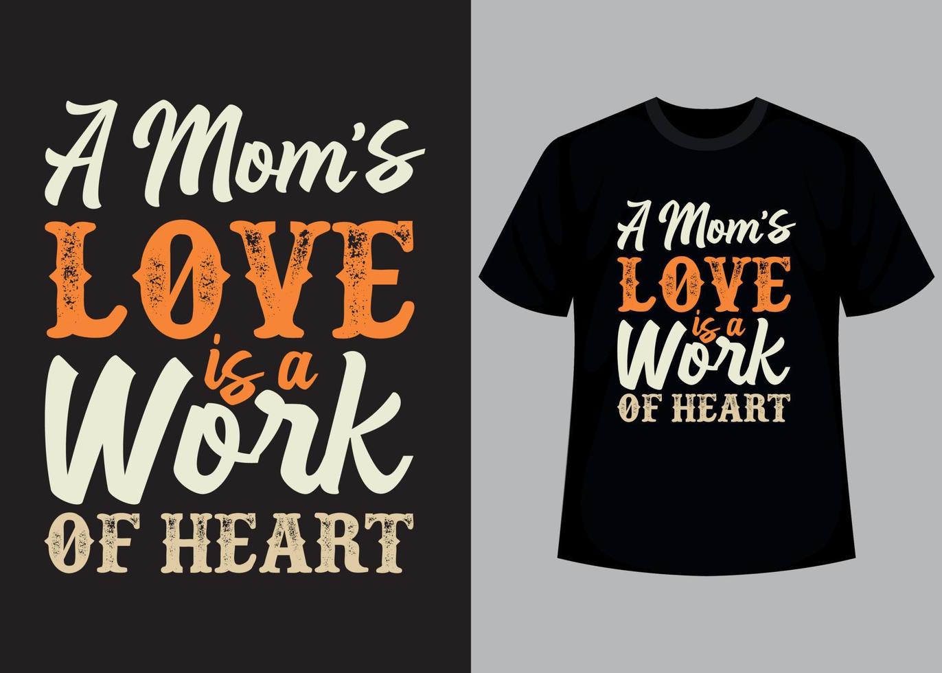 moederdag typografie t-shirtontwerp vector