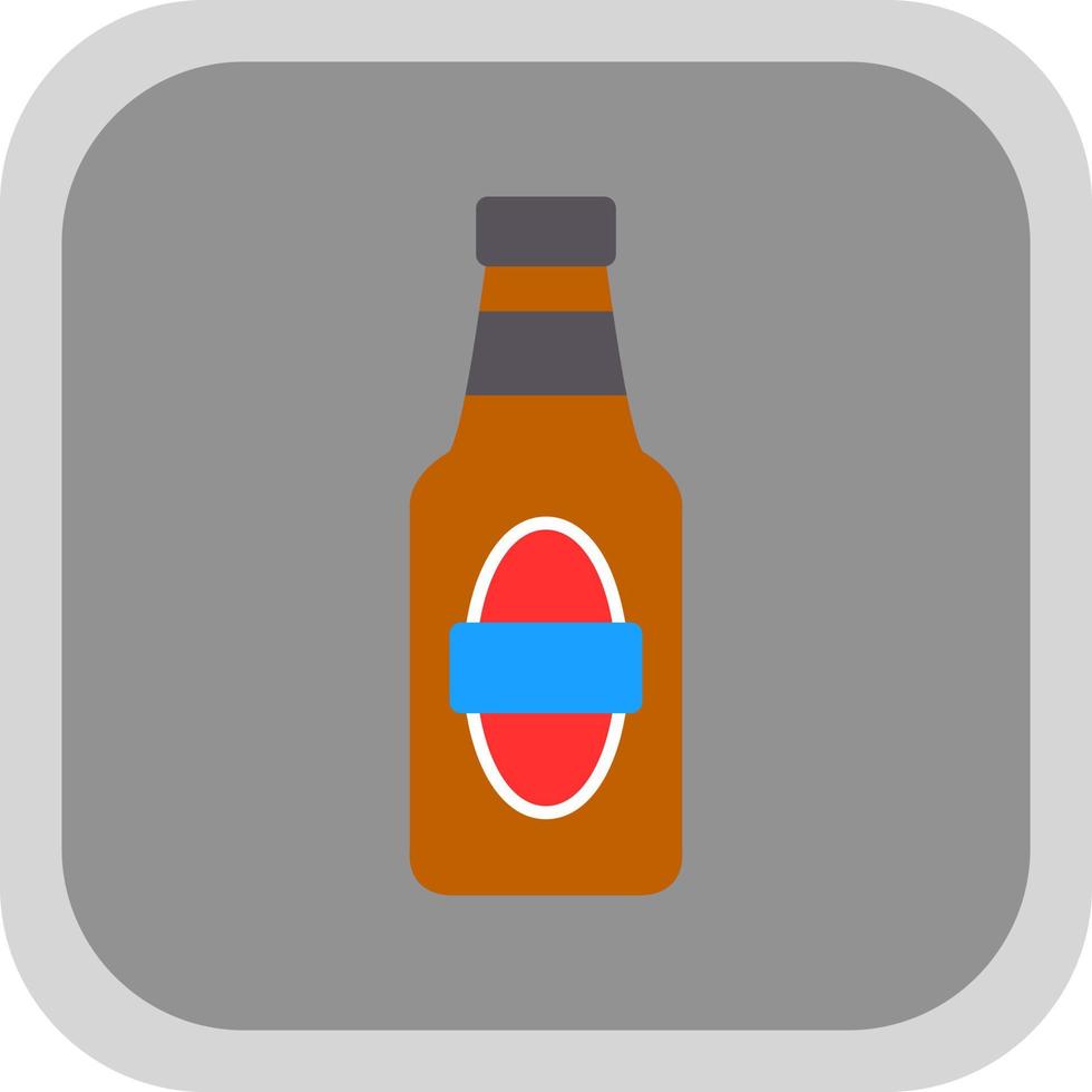 bier fles vector icoon ontwerp