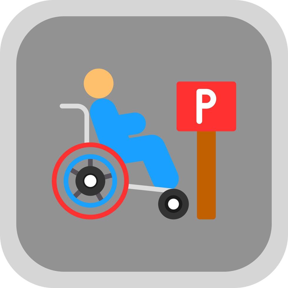 handicap vector icoon ontwerp