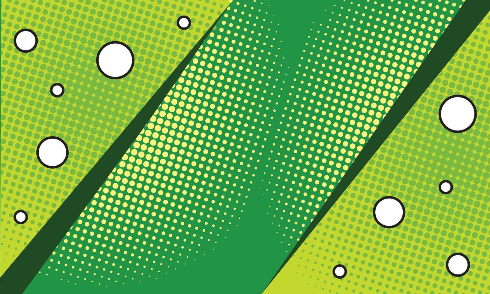 groen superheld halftone element achtergrond banier vector