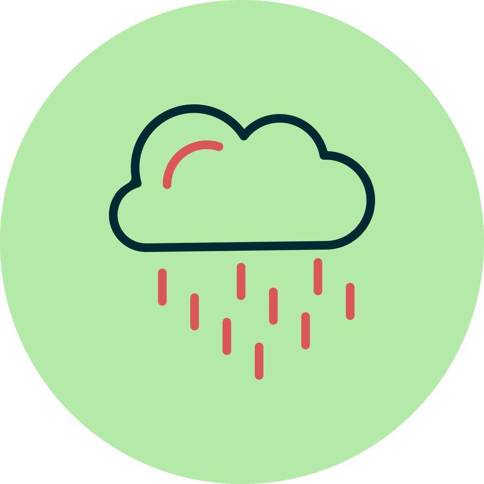 wolk vector pictogram