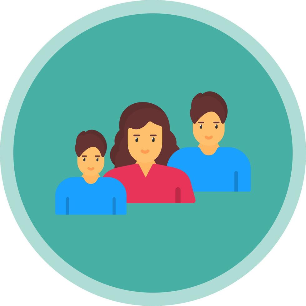 familie vector icoon ontwerp