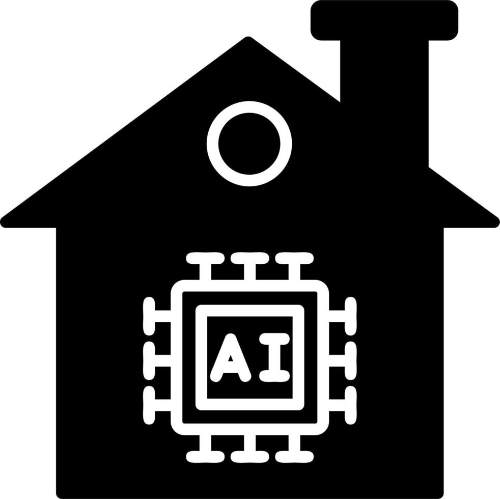 slim huis vector icoon