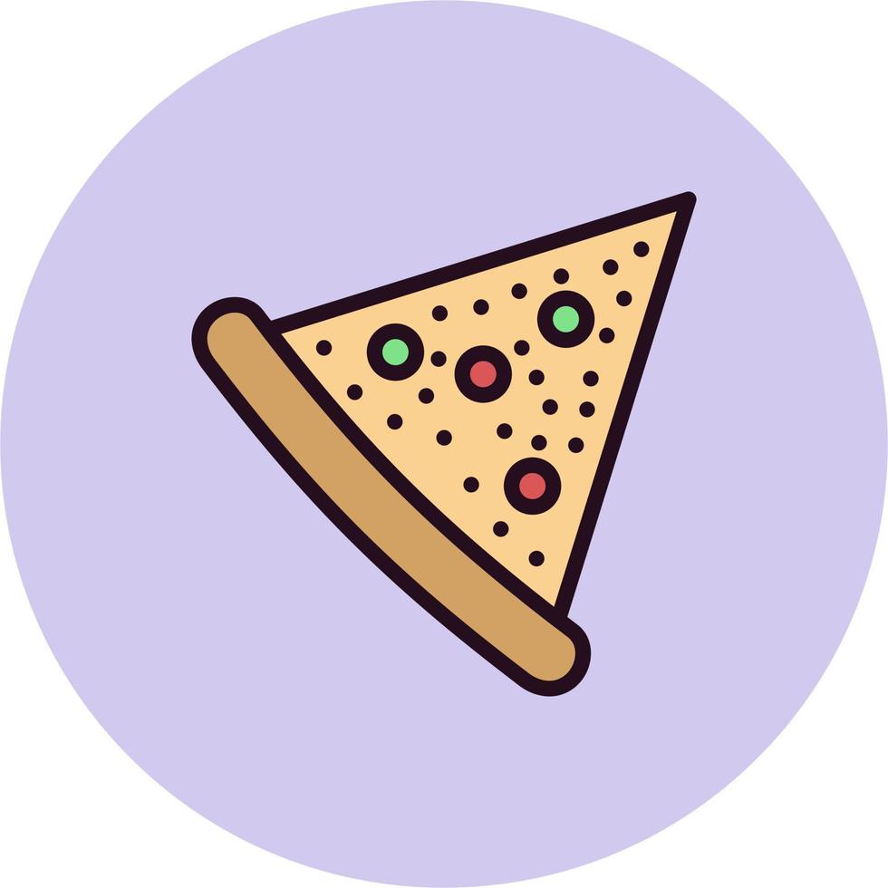 pizza plak vector icoon