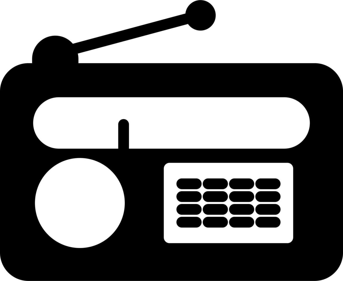 radio vector pictogram