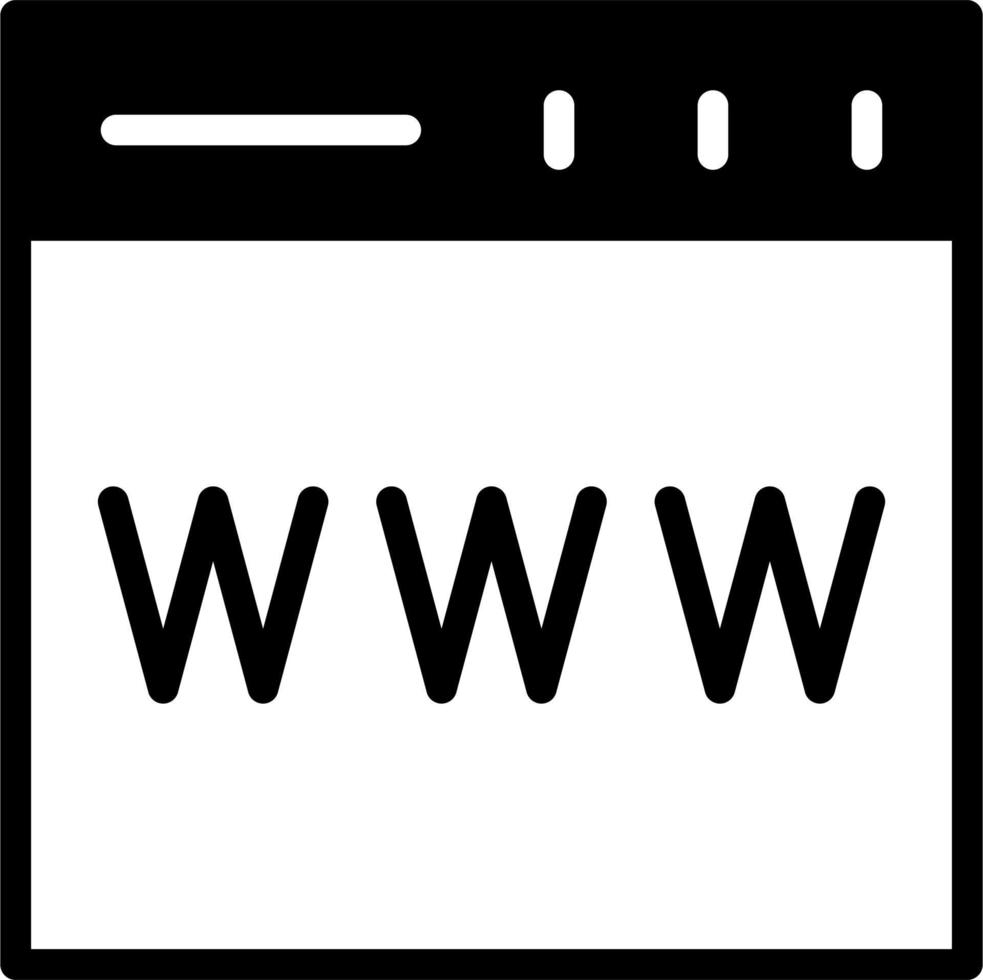 web bladzijde vector icoon