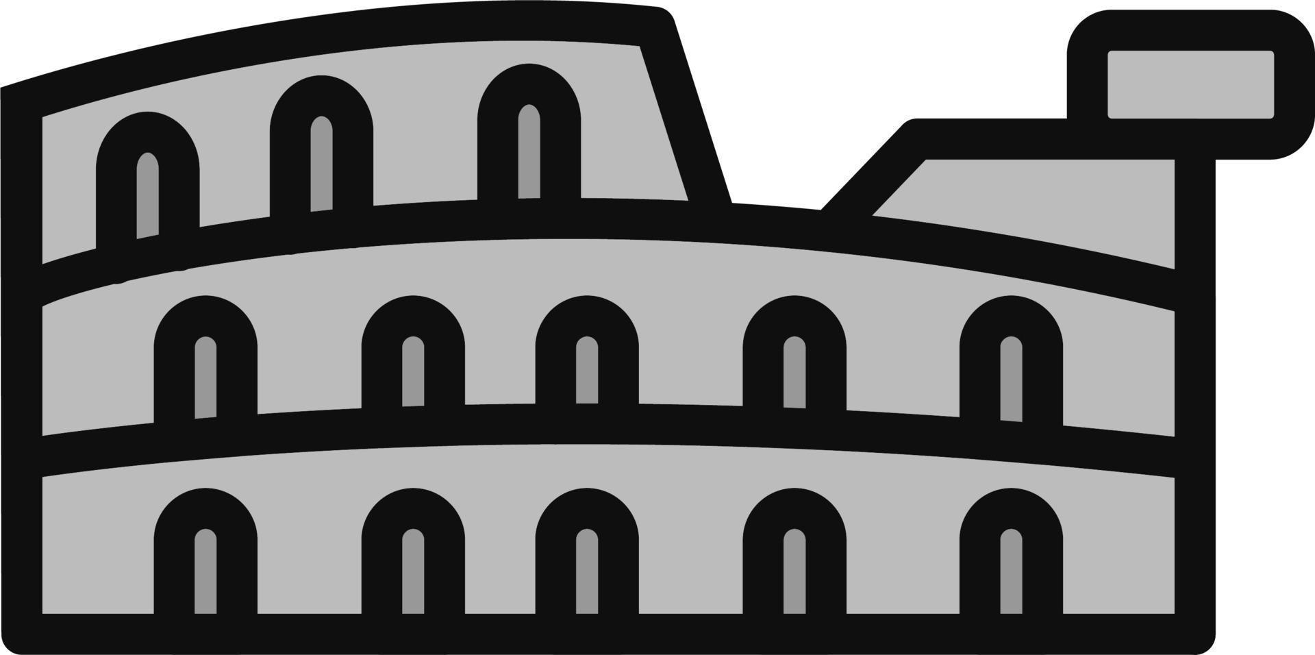 colosseum vector icoon