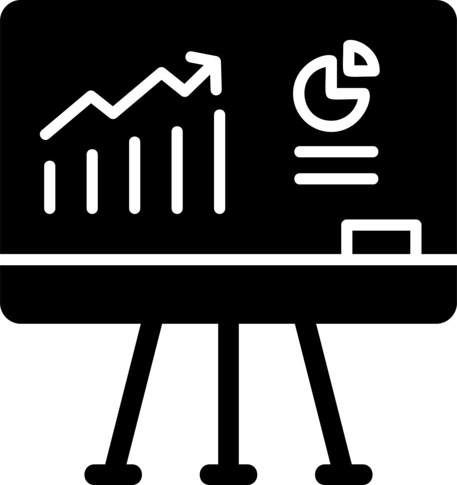 presentatie vector pictogram