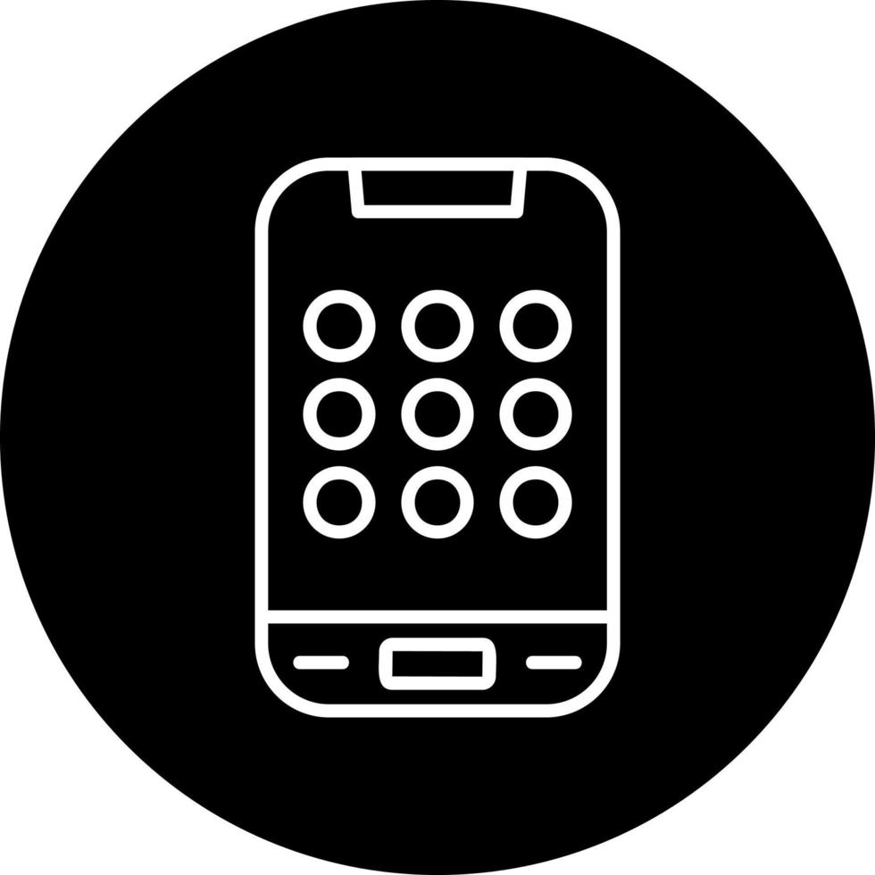 keypad vector icoon