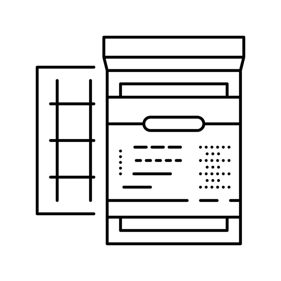 noodgeval deken eerste steun lijn icoon vector illustratie