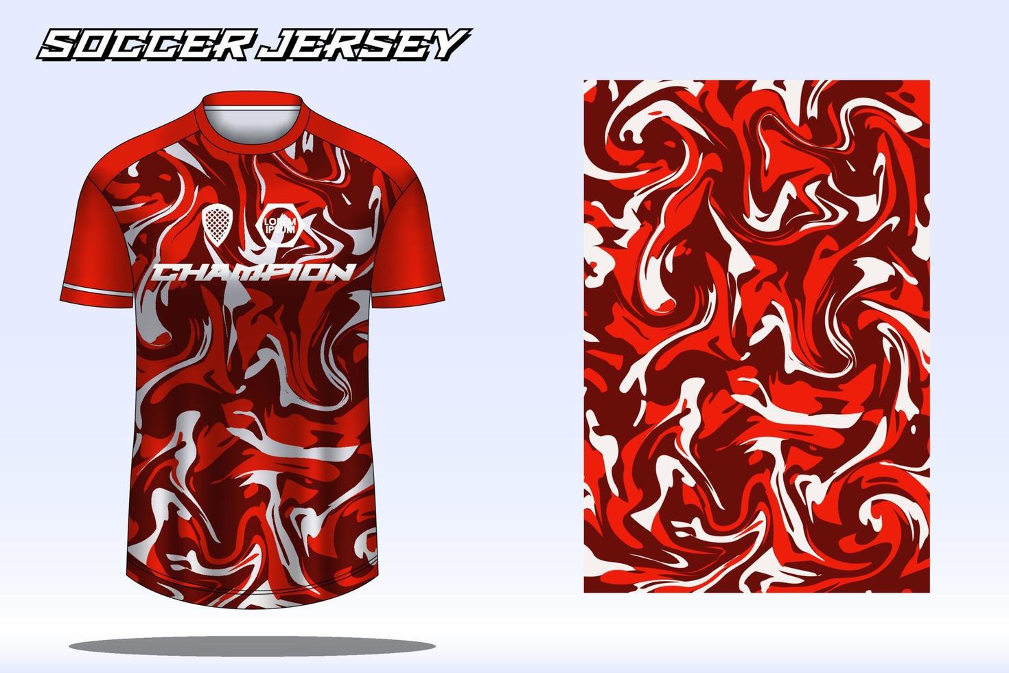 voetbal Jersey sport t-shirt ontwerp mockup voor Amerikaans voetbal club vector