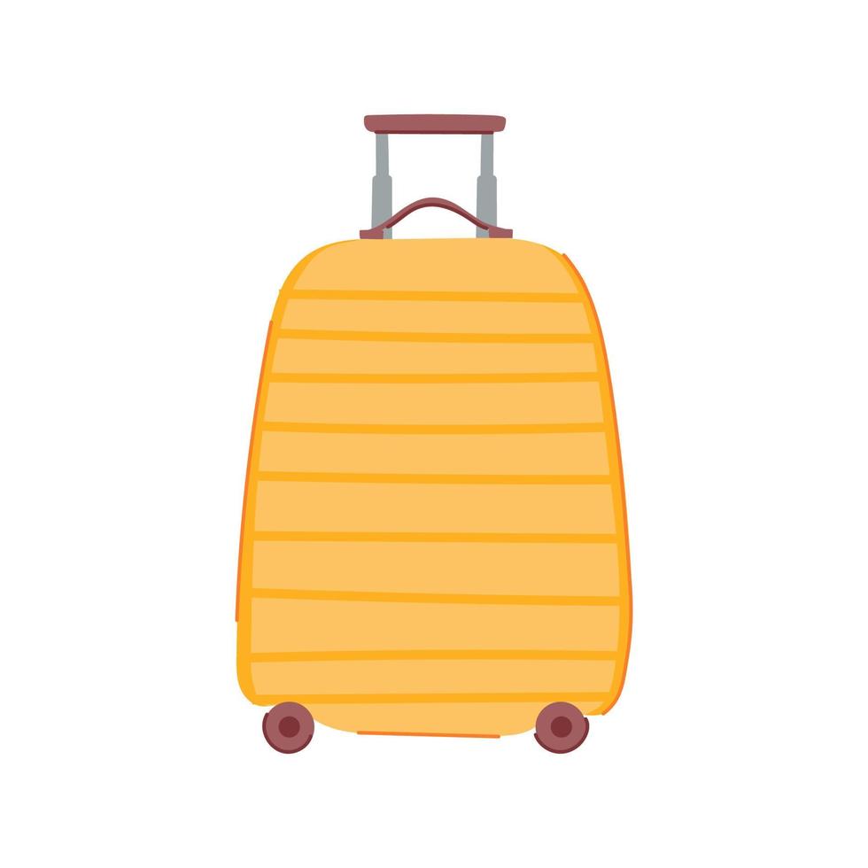 vakantie bagage koffer tekenfilm vector illustratie