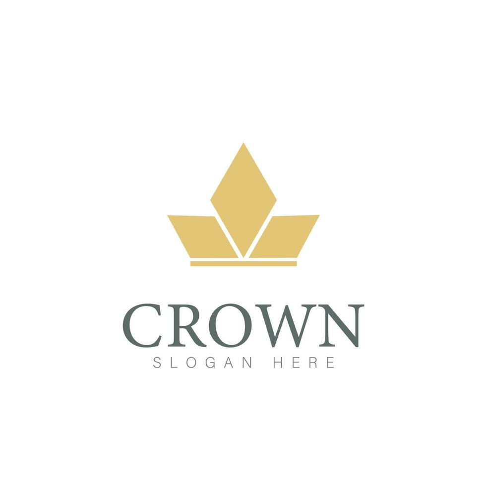 modern kroon logo sjabloon. kroon icoon luxe ontwerp vector