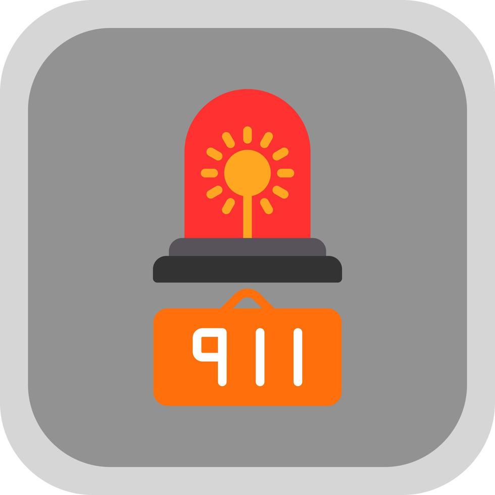 911 telefoontje vector icoon ontwerp