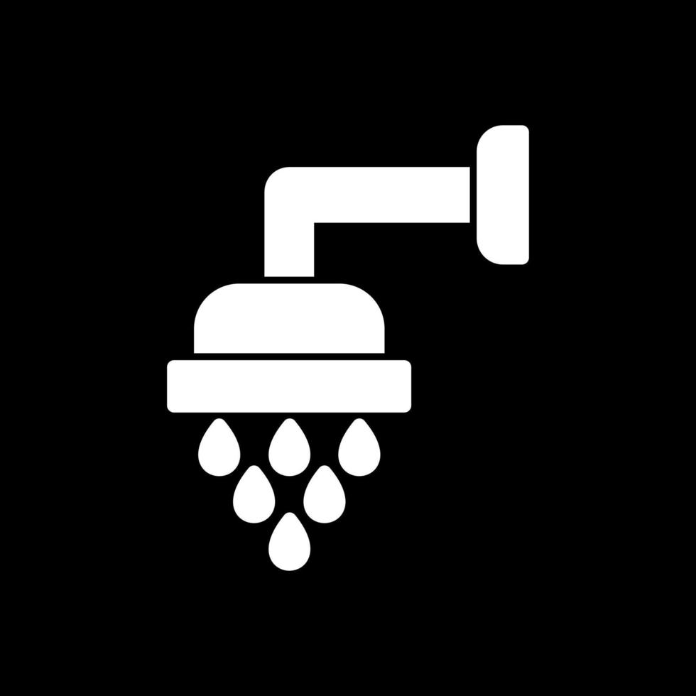 douche hoofd vector icoon ontwerp