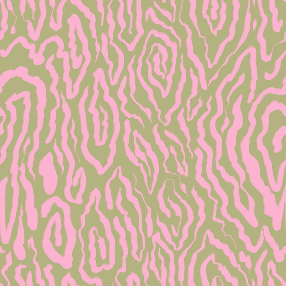 groen en roze zebra patroon. jaren 70 stijl strepen vector