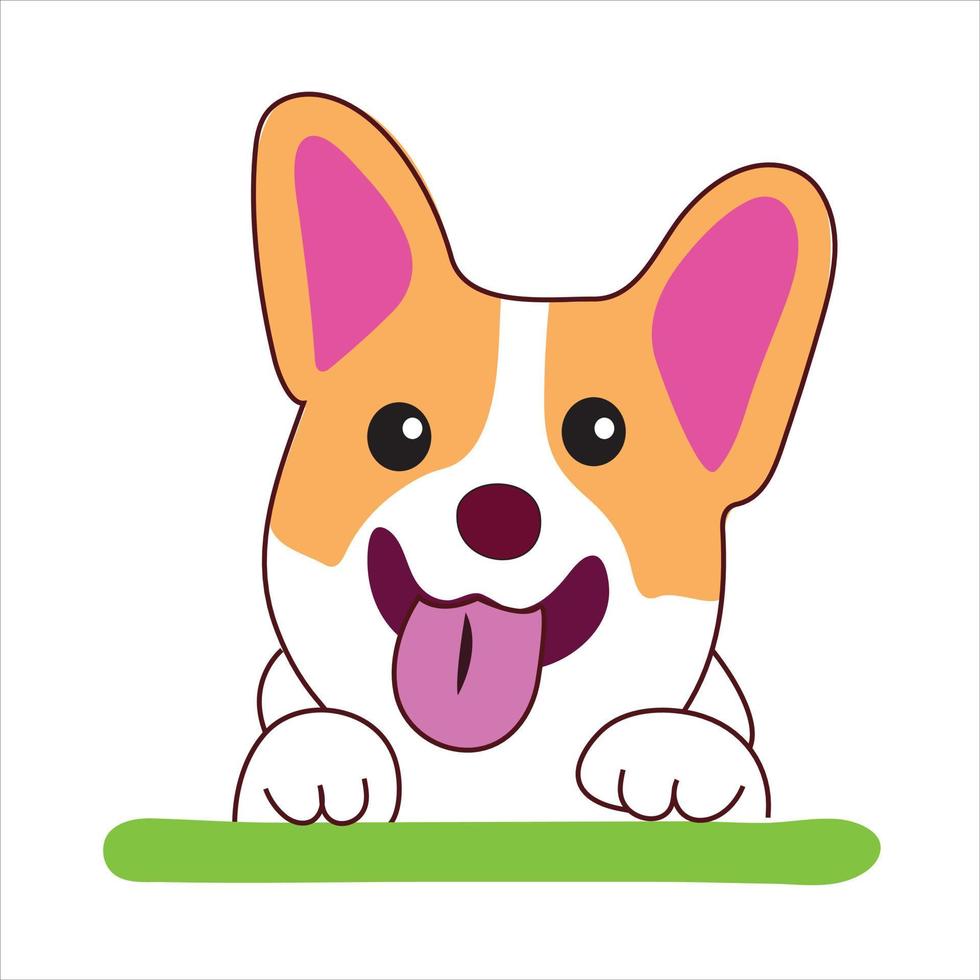 honden verzameling. vector illustratie van grappig tekenfilm verschillend rassen honden in modieus vlak stijl. geïsoleerd Aan wit.