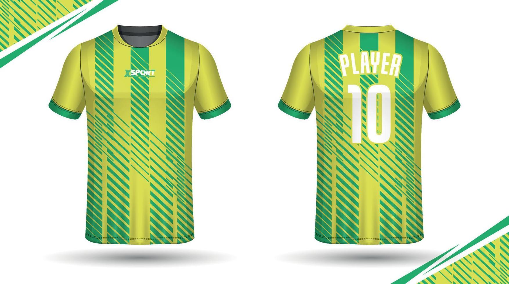 voetbal Jersey ontwerp voor sublimatie, sport t overhemd ontwerp vector