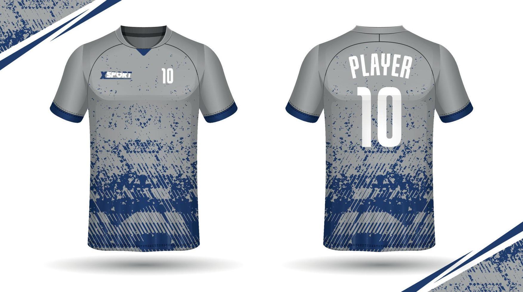 voetbal Jersey ontwerp voor sublimatie, sport t overhemd ontwerp vector