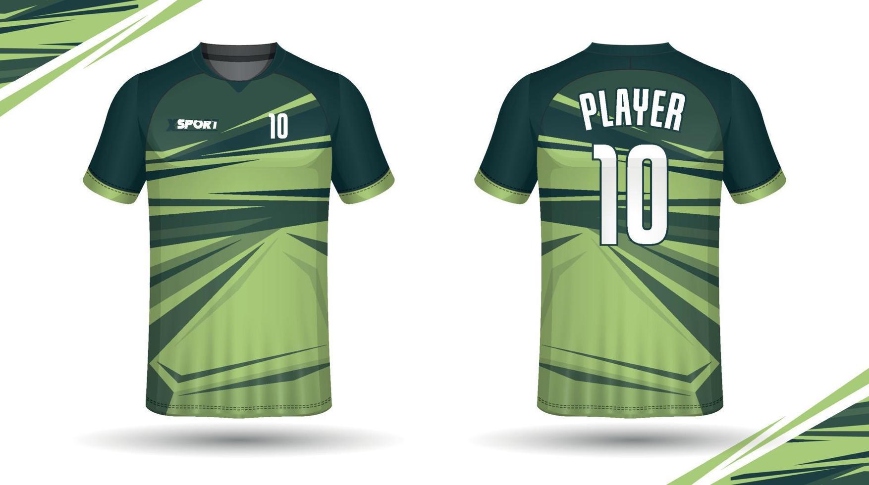 voetbal Jersey ontwerp voor sublimatie, sport t overhemd ontwerp vector