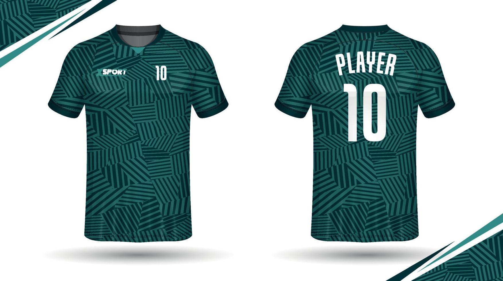 voetbal Jersey ontwerp voor sublimatie, sport t overhemd ontwerp vector