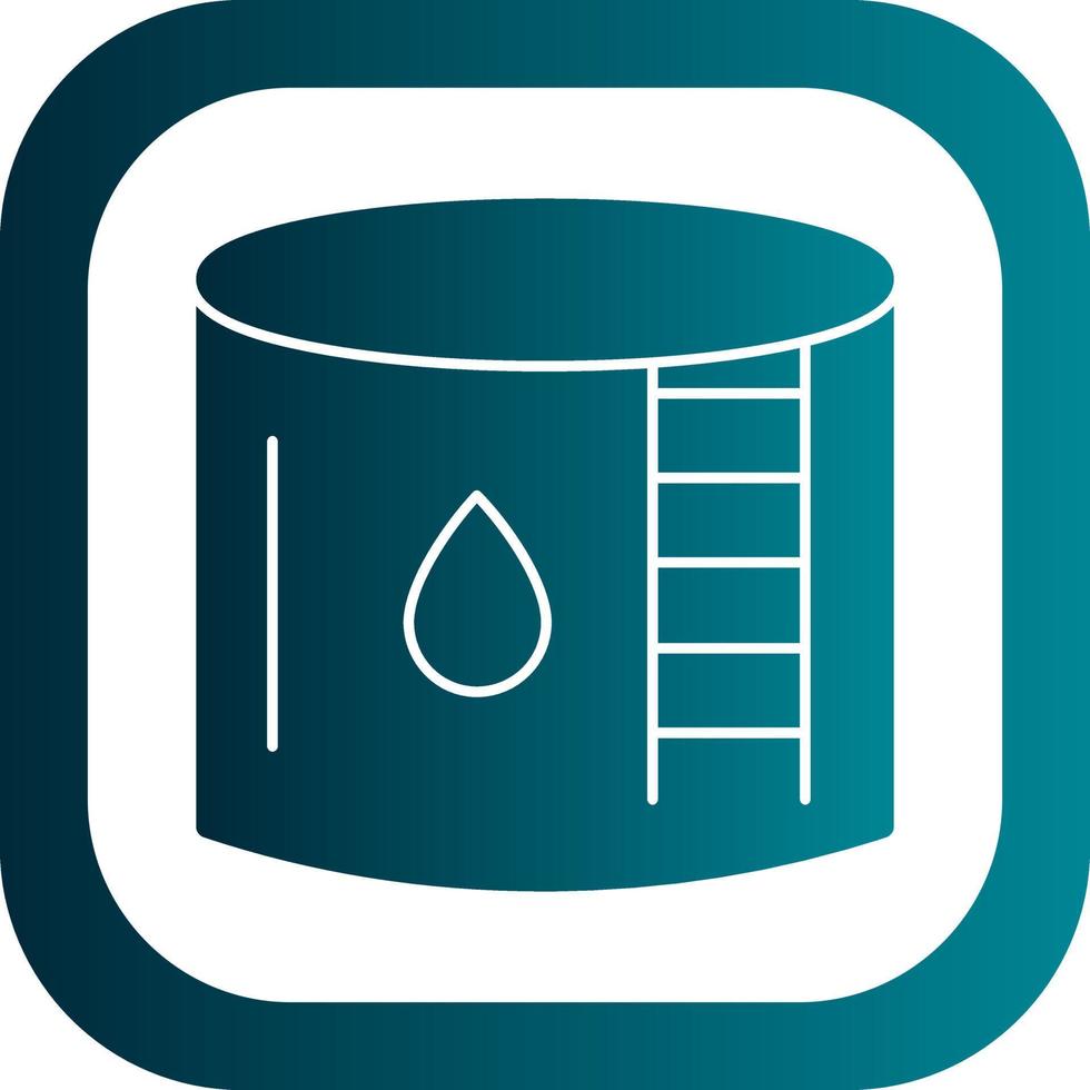 watertank vector pictogram ontwerp