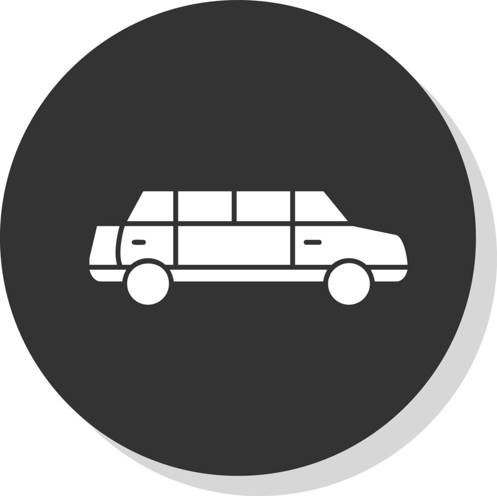 limousine vector icoon ontwerp