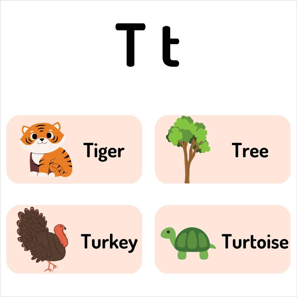 alfabetten voor kinderen vector
