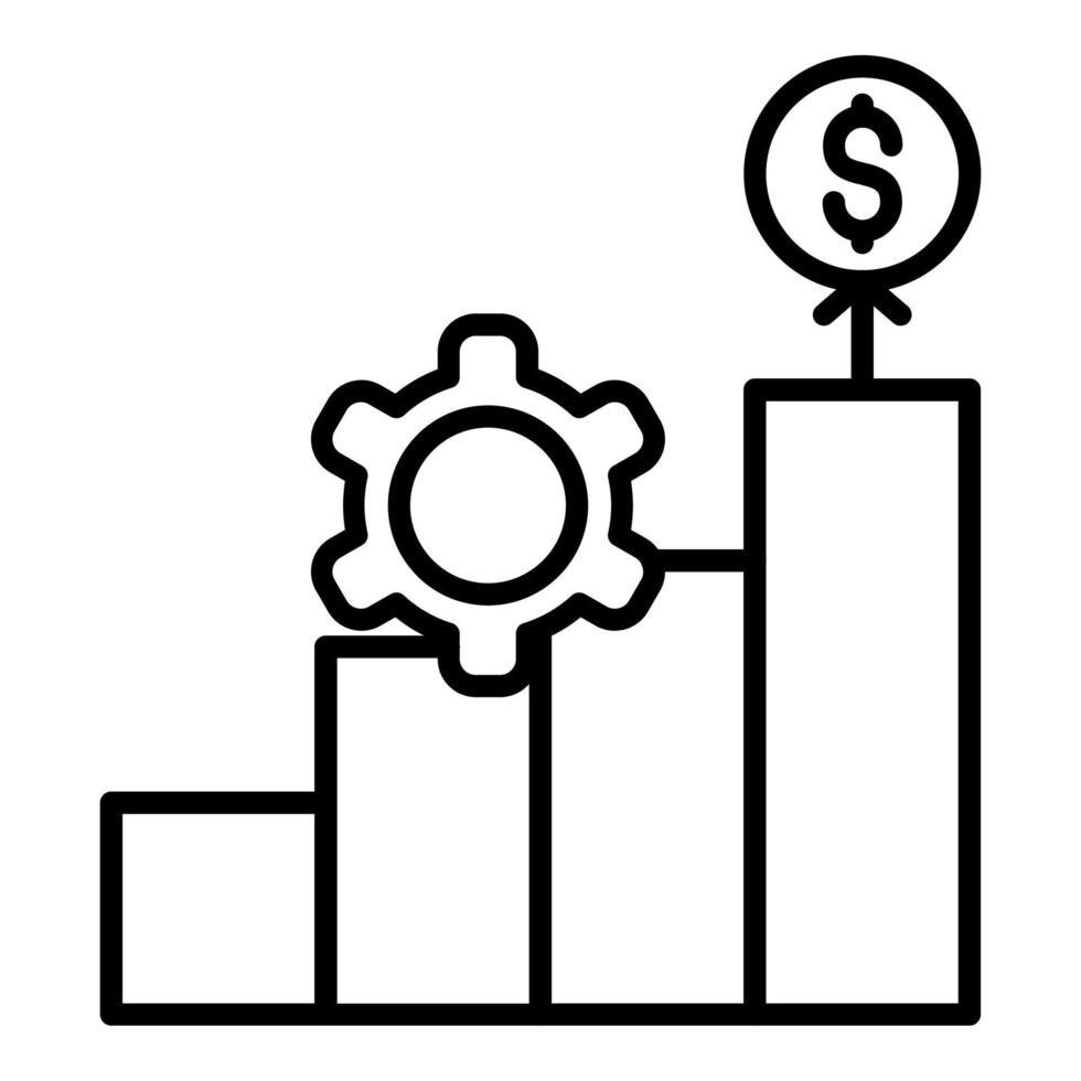 uitdaging pictogramstijl vector