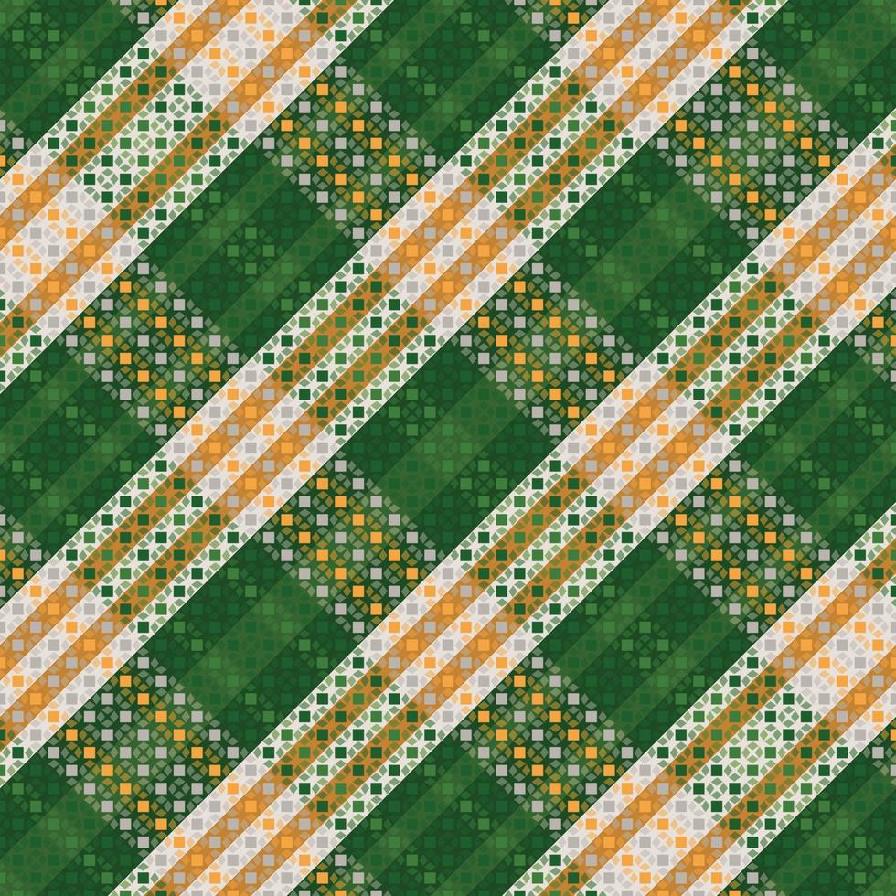 Schotse ruit plaid met zomer kleur patroon. vector