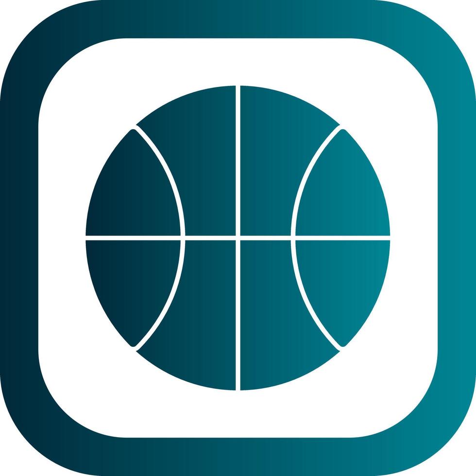 basketbal vector icoon ontwerp