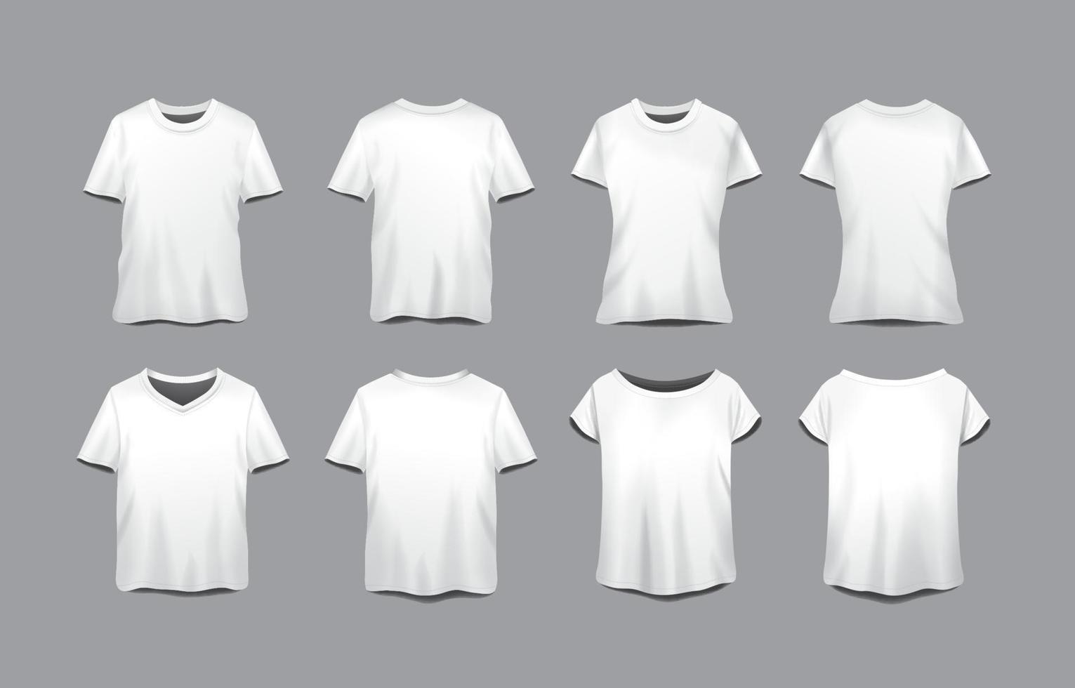 realistisch 3d zwart t-shirt mockup vector