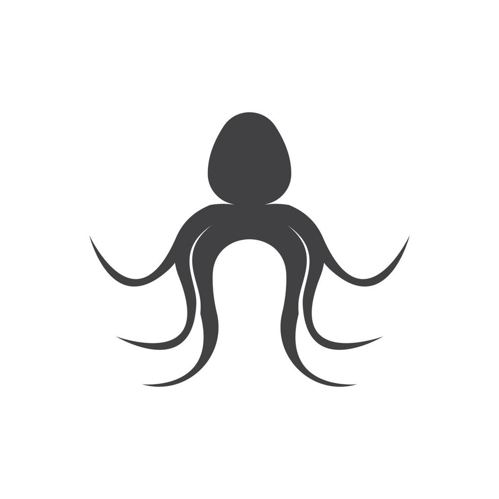 Octopus logo vector ontwerp