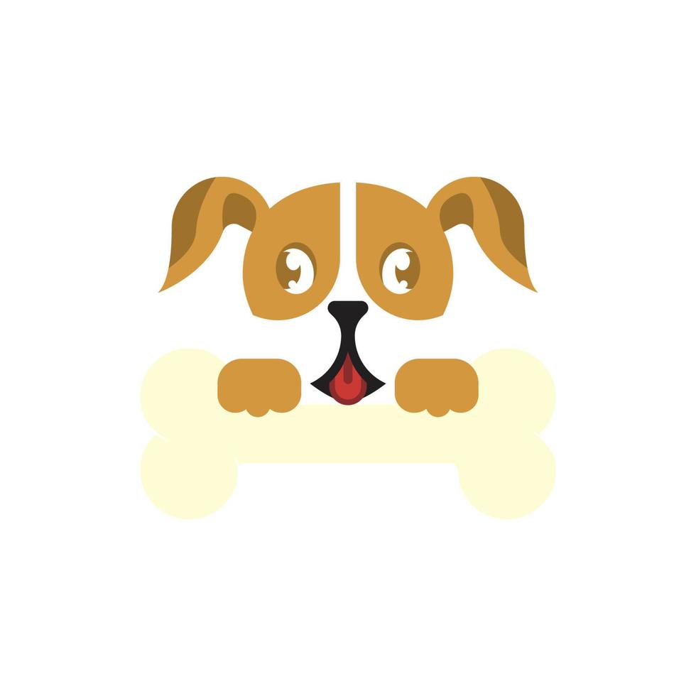 hond logo vector ontwerp icoon