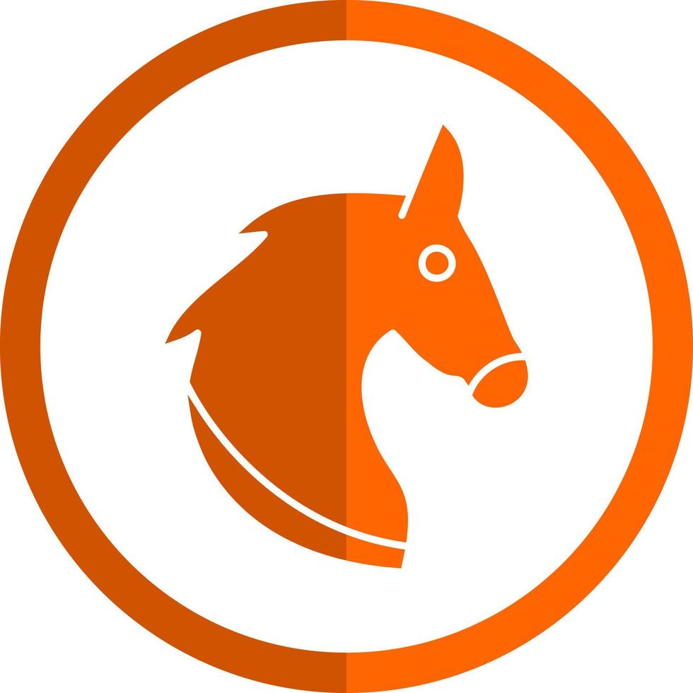 paard vector icoon ontwerp