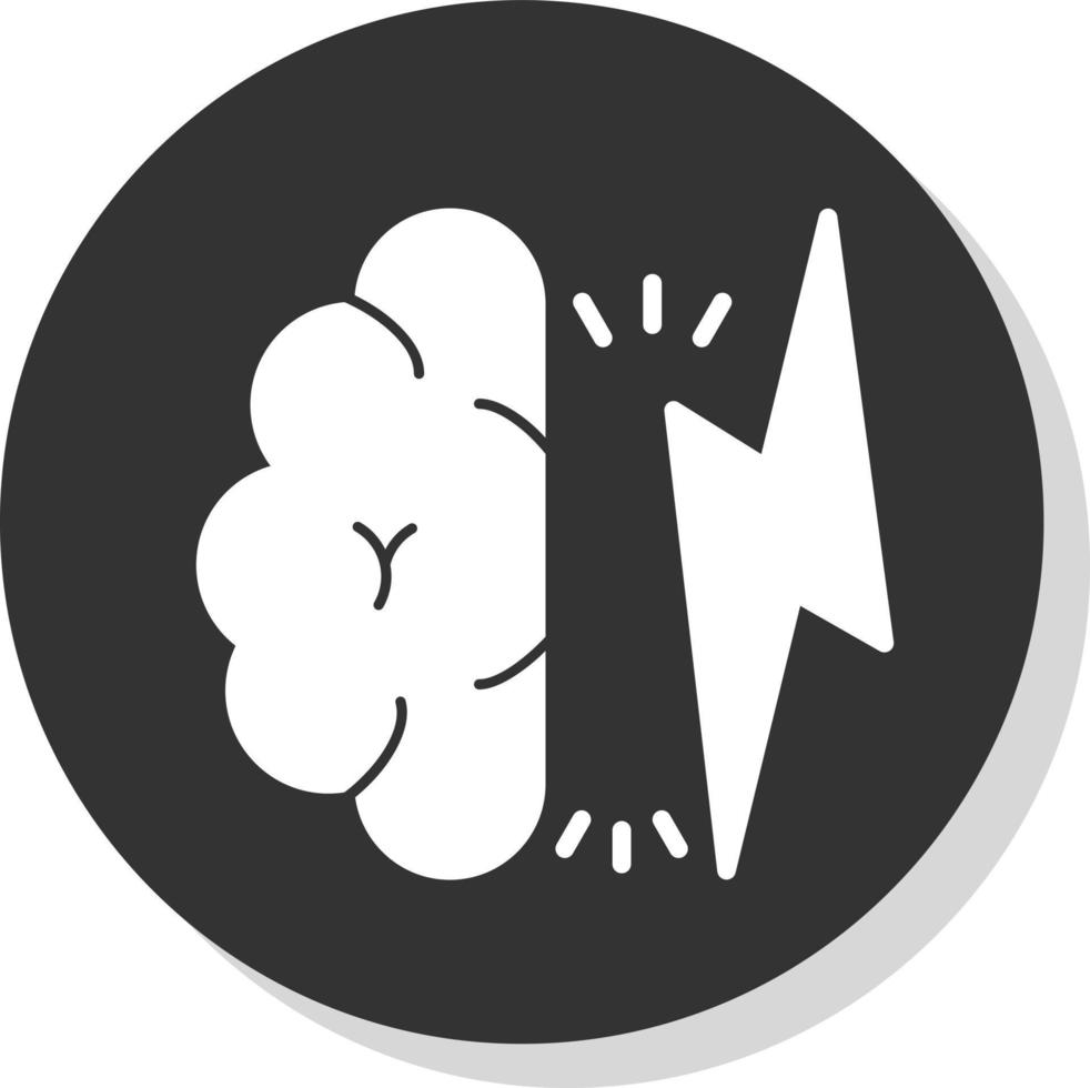 brainstorm vector icoon ontwerp