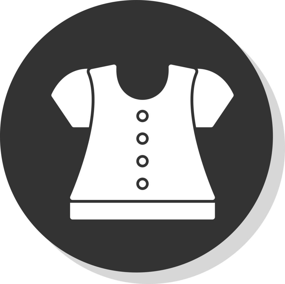 blouse vector icoon ontwerp