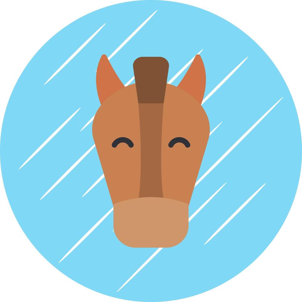 paard vector icoon ontwerp