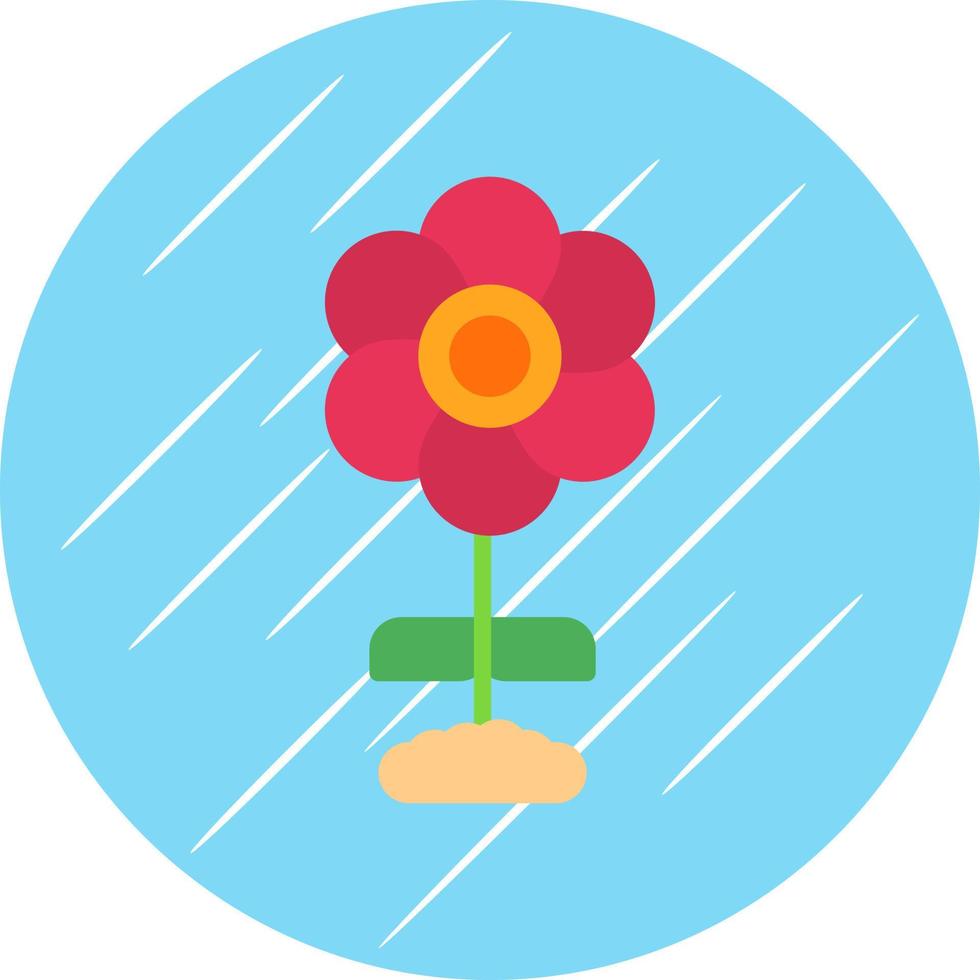 bloem vector pictogram ontwerp