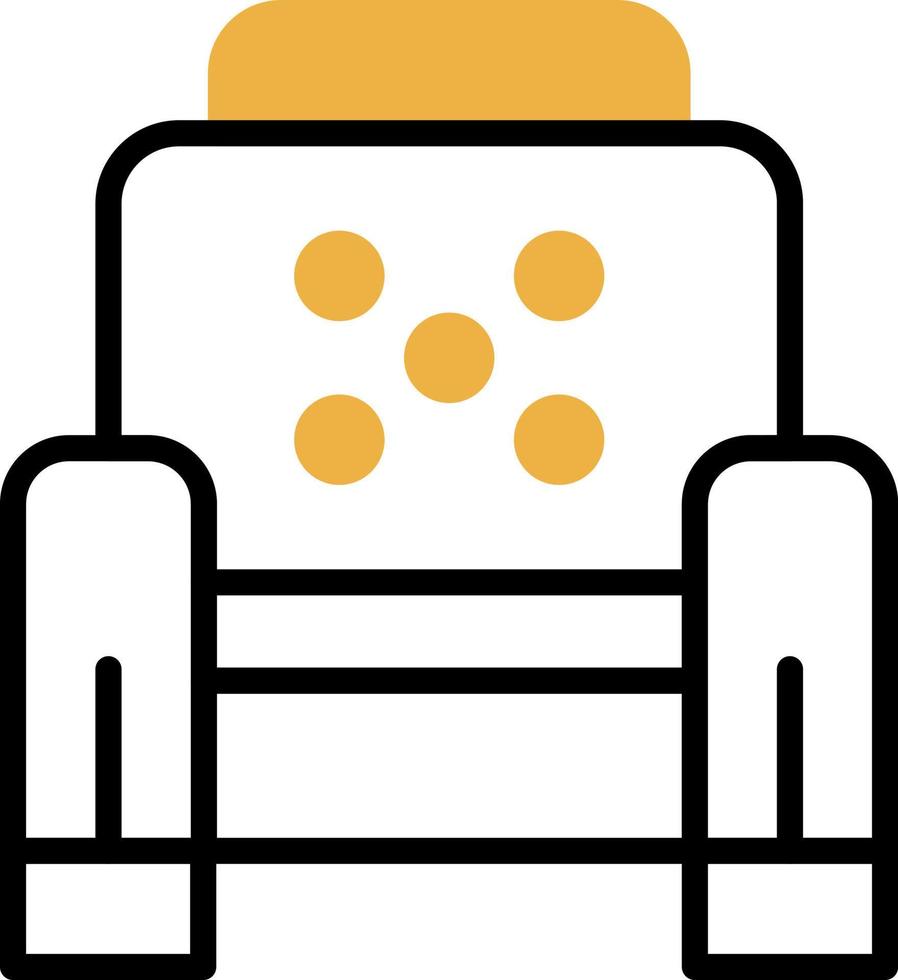 fauteuil vector icoon ontwerp