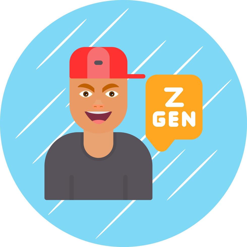 generatie z vector icoon ontwerp