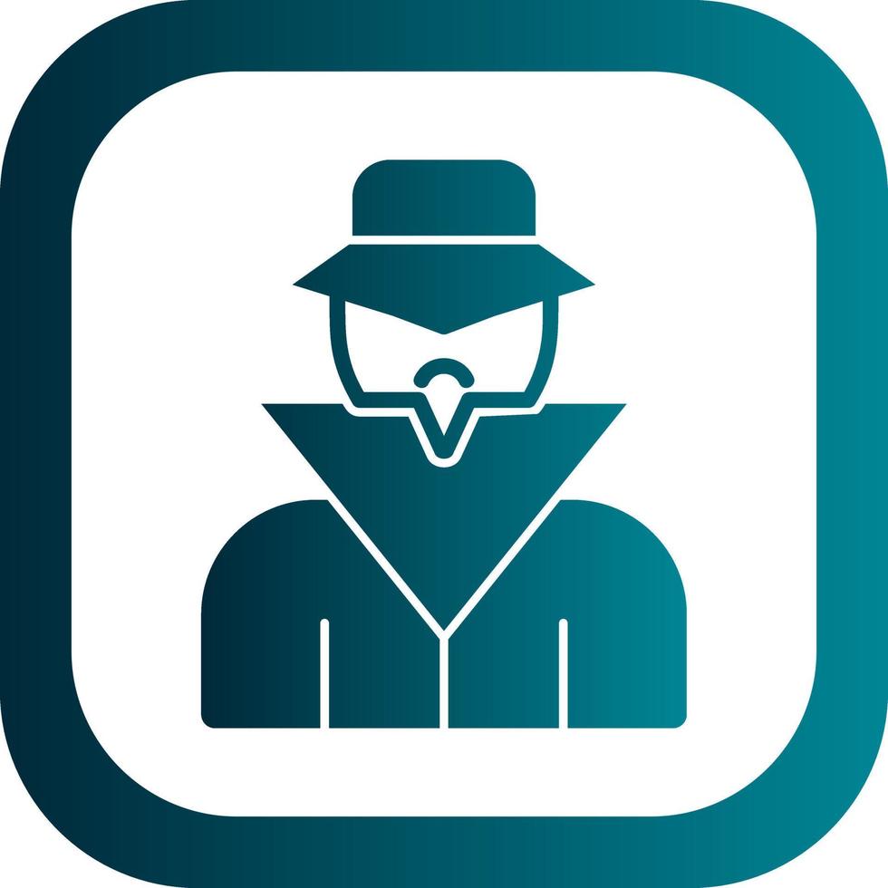 detective vector icoon ontwerp